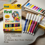 First CS-112 Colour Marker Set (12 Colors) - Image 3