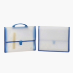 Plastic Carry File Bag with Handle